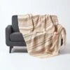 Cotton Morocco Striped Beige Throw 1 Cotton Morocco Striped Beige Throw -Best Homeware Store 01 sf1164a morocco beige throw 1