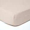 Natural Linen Fitted Sheet 2 Natural Linen Fitted Sheet -Best Homeware Store 1 bl1513 natural linen fitted sheet