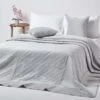 Grey Eternity Rings Geometric Velvet Bedspread 1 Grey Eternity Rings Geometric Velvet Bedspread -Best Homeware Store 1 sf1843 grey velvet bedspread eternity ring throw
