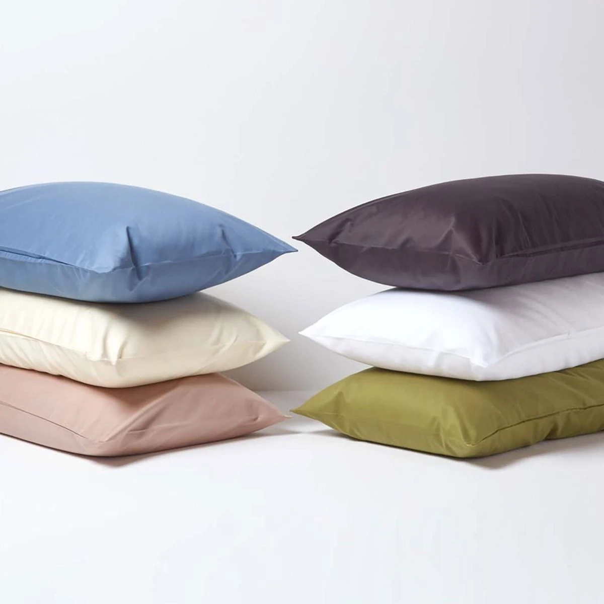 Olive Green Deep Fitted Sheet Egyptian Cotton 1000 TC 7 Olive Green Deep Fitted Sheet Egyptian Cotton 1000 TC - Image 5