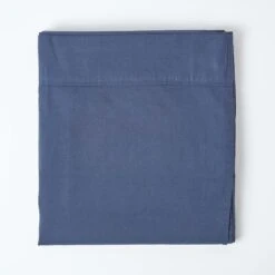 Navy Blue European Size Linen Flat Sheet -Best Homeware Store 2 bl1504 navy blue linen flat sheet 8