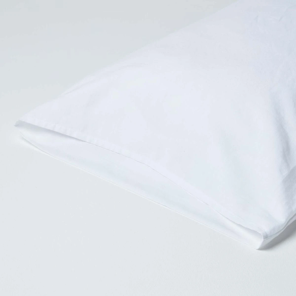 White Linen Housewife Pillowcase, King 5 White Linen Housewife Pillowcase, King - Image 3