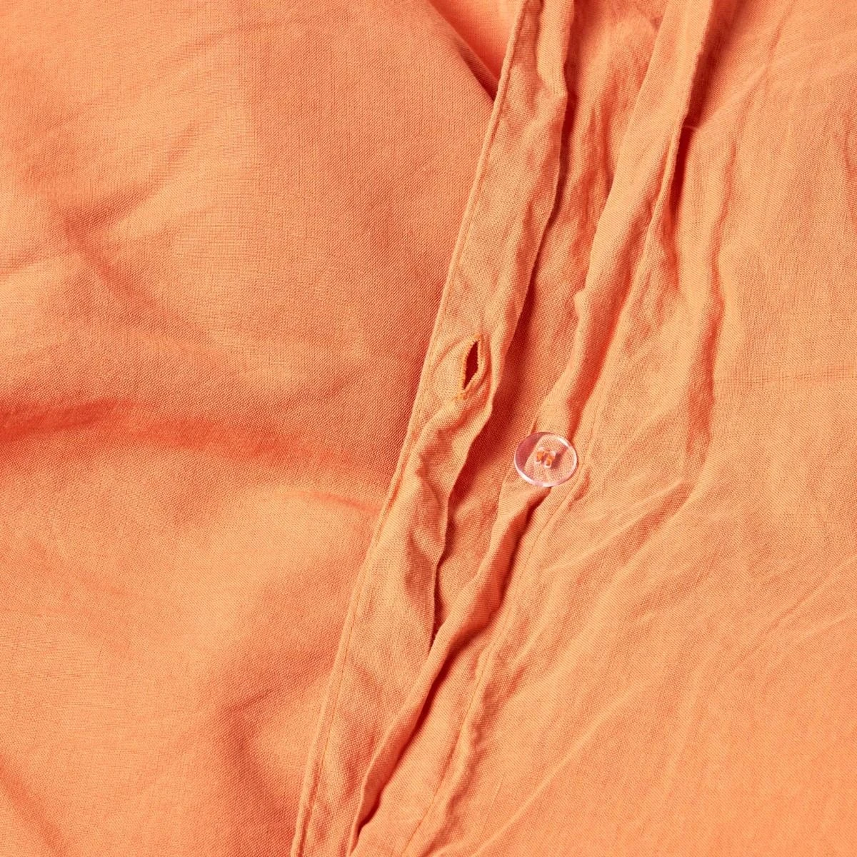 Burnt Orange Linen Duvet Cover Set 6 Burnt Orange Linen Duvet Cover Set - Image 4