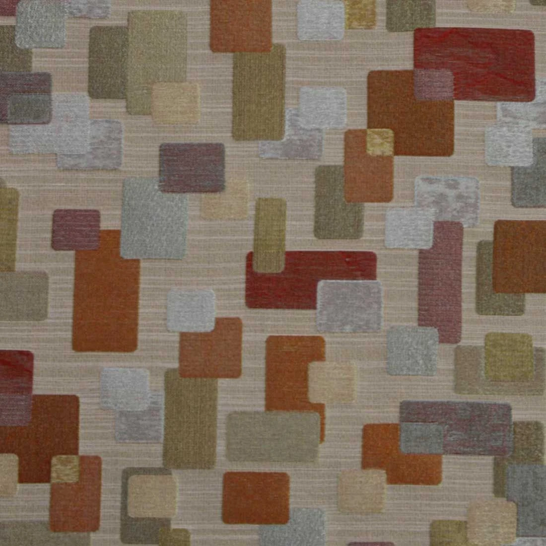 Multi-Colour Jacquard Curtain Abstract Design Fully Lined With Tie Backs 4 Multi-Colour Jacquard Curtain Abstract Design Fully Lined With Tie Backs - Image 2