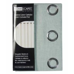 Duck Egg Blue Linen Eyelet Lined Curtain Pair 11 Duck Egg Blue Linen Eyelet Lined Curtain Pair -Best Homeware Store 49 linen eyelet curtain 46 x 72 inches duck egg blue