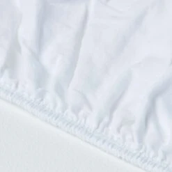 White Linen Fitted Sheet 12 White Linen Fitted Sheet -Best Homeware Store 5 bl1529 white linen fitted sheet
