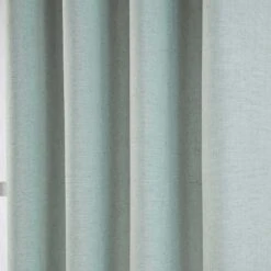 Duck Egg Blue Linen Eyelet Lined Curtain Pair 10 Duck Egg Blue Linen Eyelet Lined Curtain Pair -Best Homeware Store 53 linen eyelet curtain 46 x 72 inches duck egg blue