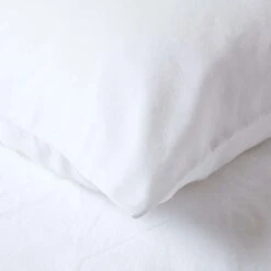 White Linen Housewife Pillowcase, King 13 White Linen Housewife Pillowcase, King -Best Homeware Store 6 bl1577 white linen housewife pillowcase standard 1