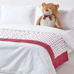 Cotton Red Heart Decorative Sofa Throw 14 Cotton Red Heart Decorative Sofa Throw -Best Homeware Store 6 kt1535 red heart decorative throw