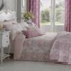 Pink French Toile Patterned Duvet Cover Set 1 Pink French Toile Patterned Duvet Cover Set -Best Homeware Store bl 1618 toile pink bedspread change 4