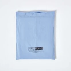 Blue Egyptian Cotton Fitted Sheet 200 TC 10 Blue Egyptian Cotton Fitted Sheet 200 TC -Best Homeware Store bl1102 06