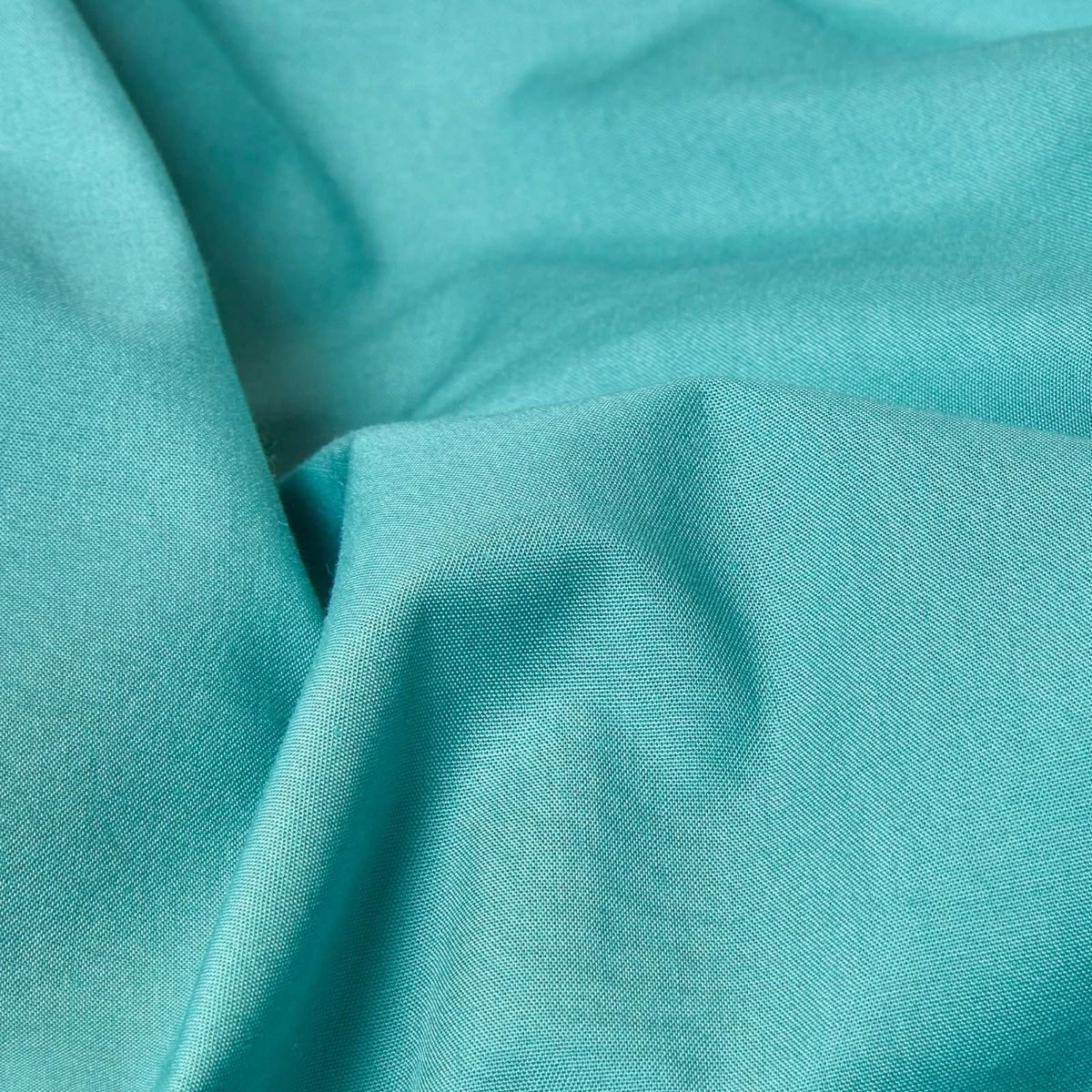 Teal Egyptian Cotton Flat Sheet 200 Thread Count 4 Teal Egyptian Cotton Flat Sheet 200 Thread Count - Image 2