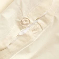 Cream Egyptian Cotton Duvet Cover With Pillowcases 200 Thread Count 11 Cream Egyptian Cotton Duvet Cover With Pillowcases 200 Thread Count -Best Homeware Store bl1131 03