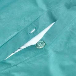 Teal Egyptian Cotton Duvet Cover With Pillowcases 200 Thread Count 11 Teal Egyptian Cotton Duvet Cover With Pillowcases 200 Thread Count -Best Homeware Store bl1135 03 2 4