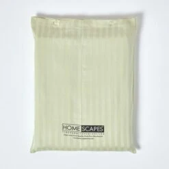 Sage Green Egyptian Cotton Satin Stripe Flat Sheet 330 Thread Count 12 Sage Green Egyptian Cotton Satin Stripe Flat Sheet 330 Thread Count -Best Homeware Store bl1223 05
