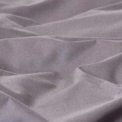 Dark Grey Egyptian Cotton Duvet Cover With Pillowcases 200 Thread Count 12 Dark Grey Egyptian Cotton Duvet Cover With Pillowcases 200 Thread Count -Best Homeware Store bl1451 04