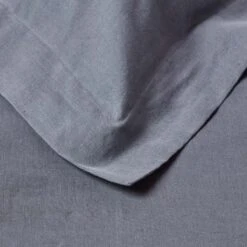 Dark Grey Linen Oxford Pillowcase, King 13 Dark Grey Linen Oxford Pillowcase, King -Best Homeware Store bl1573 6