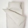 Grey Cotton Cot Bed Duvet Cover Set 200 Thread Count 2 Grey Cotton Cot Bed Duvet Cover Set 200 Thread Count -Best Homeware Store bl1715e 01