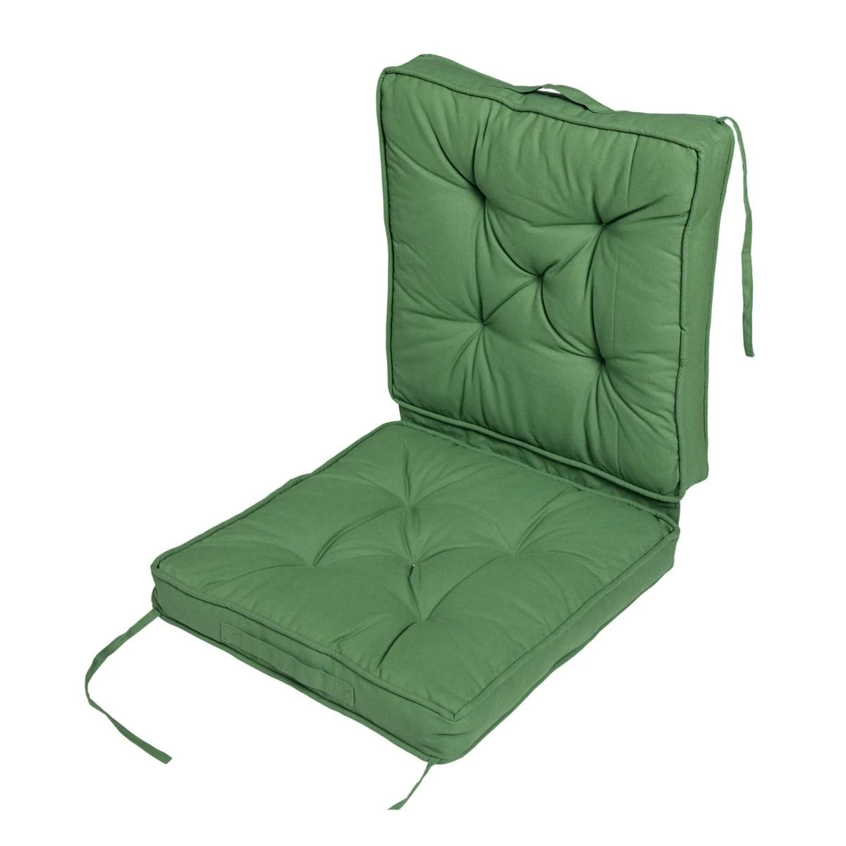 Forest Green Cotton Travel Support Booster Cushion 3 Forest Green Cotton Travel Support Booster Cushion