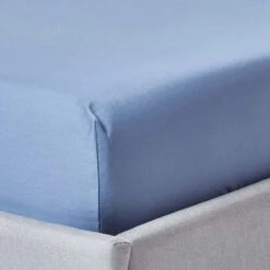 Air Force Blue Egptian Cotton Fitted Sheet 1000 Thread Count