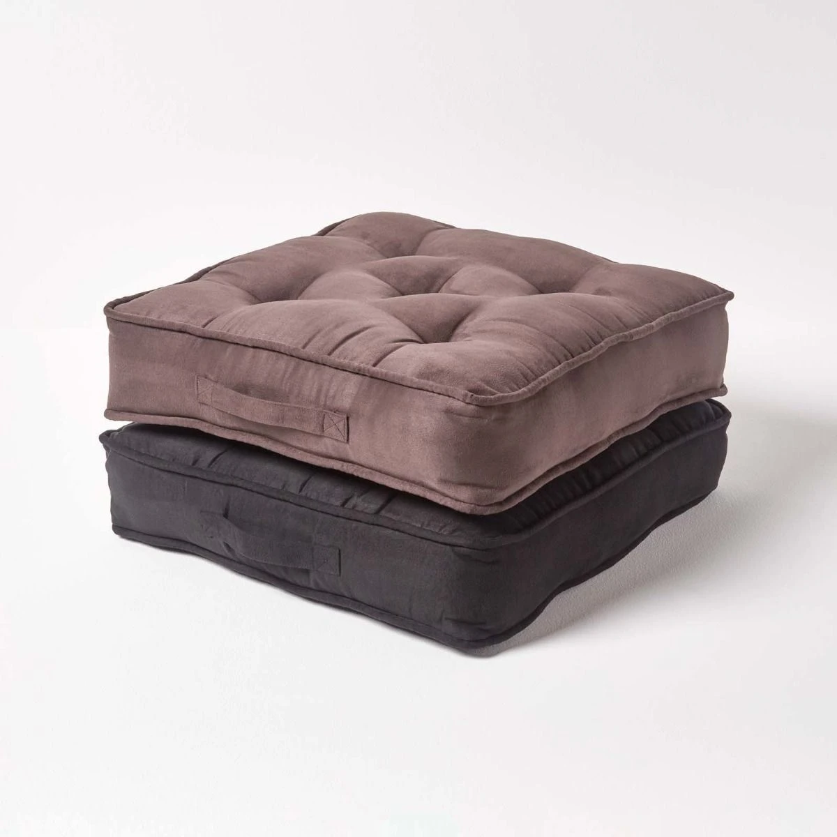Chocolate Brown Faux Suede Armchair Booster Cushion 9 Chocolate Brown Faux Suede Armchair Booster Cushion - Image 7