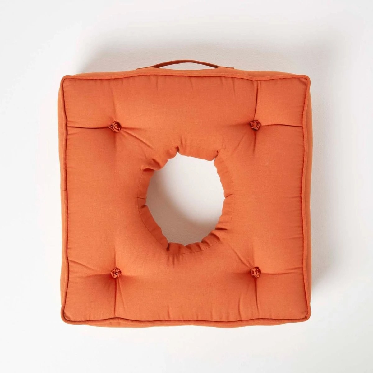 Terracotta Orthopaedic Cotton Armchair Booster Cushion 5 Terracotta Orthopaedic Cotton Armchair Booster Cushion - Image 3