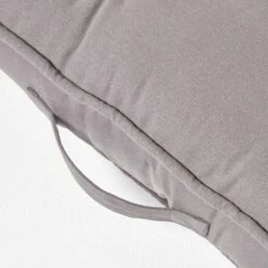 Charcoal Grey Cotton 2 Seater Booster Cushion 12 Charcoal Grey Cotton 2 Seater Booster Cushion -Best Homeware Store cu1214 04