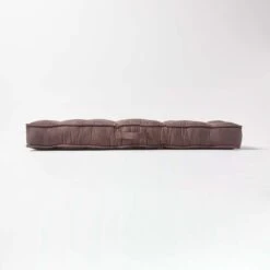 Chocolate Faux Suede 2 Seater Booster Cushion 13 Chocolate Faux Suede 2 Seater Booster Cushion -Best Homeware Store cu1219 05