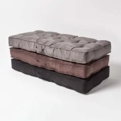 Chocolate Faux Suede 2 Seater Booster Cushion 15 Chocolate Faux Suede 2 Seater Booster Cushion -Best Homeware Store cu1219 07