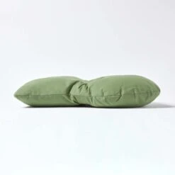 Forest Green Cotton Back Support Cushion -Best Homeware Store cu1225 04