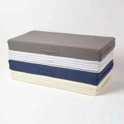 Cream Cotton Orthopaedic Foam 2 Seater Booster Cushion 13 Cream Cotton Orthopaedic Foam 2 Seater Booster Cushion -Best Homeware Store cu1232b 06