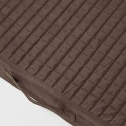 Brown Suede Orthopaedic Foam 2 Seater Booster Cushion 11 Brown Suede Orthopaedic Foam 2 Seater Booster Cushion -Best Homeware Store cu1232f 4