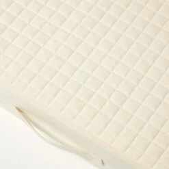 Cream Cotton Orthopaedic Foam 3 Seater Booster Cushion 11 Cream Cotton Orthopaedic Foam 3 Seater Booster Cushion -Best Homeware Store cu1233b 4 1