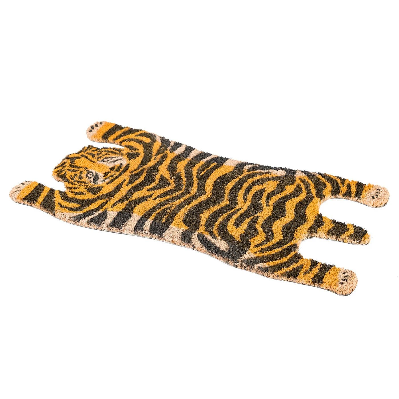 Tiger Shaped Coir Animal Print Non-Slip Doormat 4 Tiger Shaped Coir Animal Print Non-Slip Doormat - Image 2