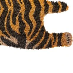 Tiger Shaped Coir Animal Print Non-Slip Doormat 8 Tiger Shaped Coir Animal Print Non-Slip Doormat -Best Homeware Store dm1148 c