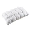 Pocket Pleated Microfibre Filled Pillow - Soft Touch/Firm Support