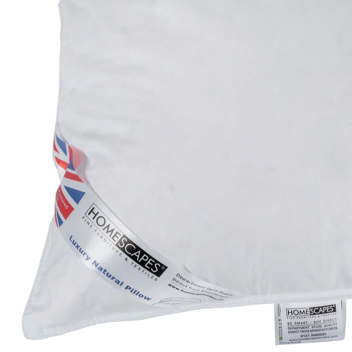 Goose Feather & Down Lavender Pillow With Dried Lavender Insert Extra Fill 6 Goose Feather & Down Lavender Pillow With Dried Lavender Insert Extra Fill - Image 4