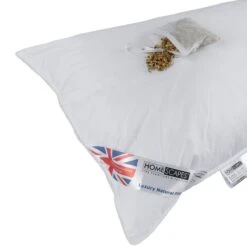Goose Feather & Down Camomile Pillow With Dried Camomile Insert Extra Fill