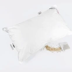 Goose Feather & Down Camomile Pillow With Dried Camomile Insert Extra Fill 13 Goose Feather & Down Camomile Pillow With Dried Camomile Insert Extra Fill -Best Homeware Store dp1258e 1