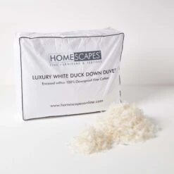 Luxury White Duck Down 4.5 Tog Duvet 11 Luxury White Duck Down 4.5 Tog Duvet -Best Homeware Store dp1261 05 5