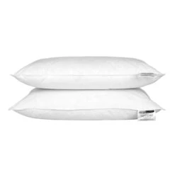 Goose Feather And Down Pillow Pair