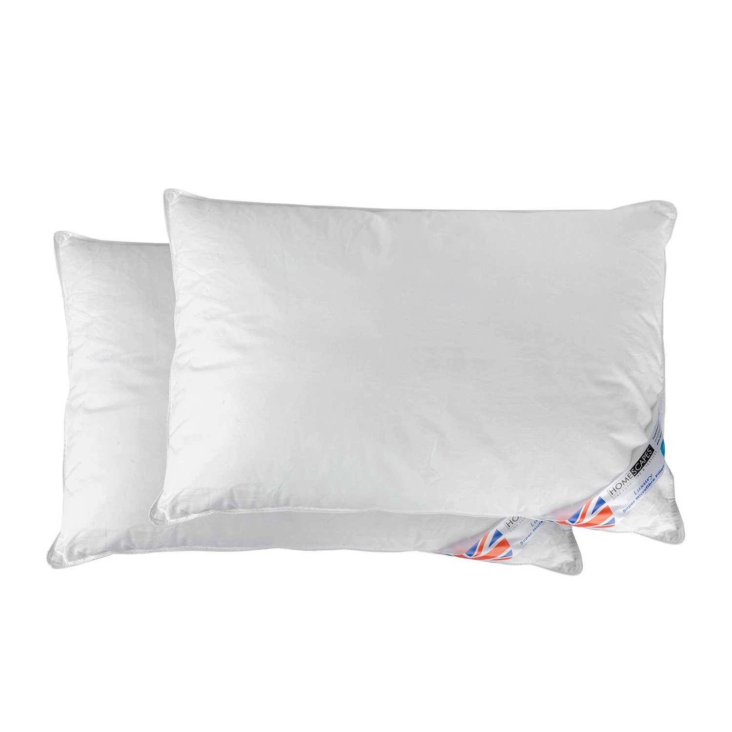Luxury Hotel Quality Super Microfibre Pillow Pair 4 Luxury Hotel Quality Super Microfibre Pillow Pair - Image 2