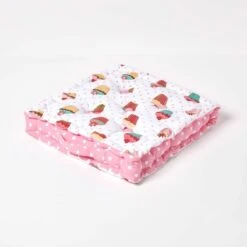 Cotton Cup Cakes Floor Cushion