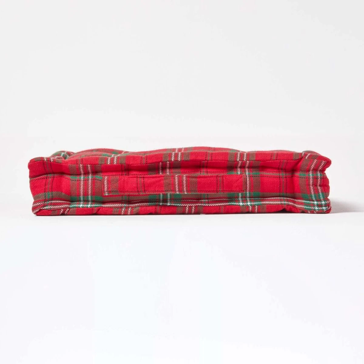 Cotton Edward Tartan Floor Cushion 7 Cotton Edward Tartan Floor Cushion - Image 5