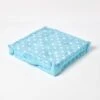 Cotton Blue Stars Floor Cushion