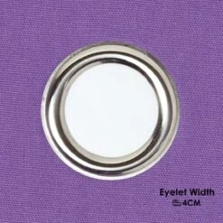 Cotton Plain Purple Ready Made Eyelet Curtain Pair 10 Cotton Plain Purple Ready Made Eyelet Curtain Pair -Best Homeware Store kt1414 2 t 3