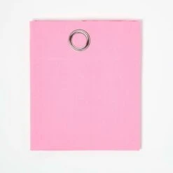 Cotton Plain Pink Ready Made Eyelet Curtain Pair 9 Cotton Plain Pink Ready Made Eyelet Curtain Pair -Best Homeware Store kt1415 1 1