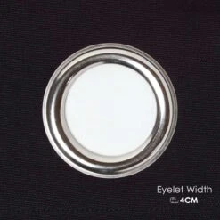 Cotton Plain Black Ready Made Eyelet Curtain Pair 10 Cotton Plain Black Ready Made Eyelet Curtain Pair -Best Homeware Store kt1421 2 t 1