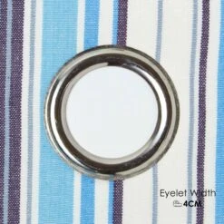 New England Stripes Ready Made Eyelet Curtain Pair 8 New England Stripes Ready Made Eyelet Curtain Pair -Best Homeware Store kt1512 22 t