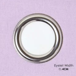 Cotton Plain Mauve Ready Made Eyelet Curtain Pair 8 Cotton Plain Mauve Ready Made Eyelet Curtain Pair -Best Homeware Store kt1544 22 t